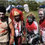 2015 Zombie Bike Ride, Fantasy Fest, Key West