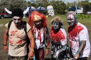 2015 Zombie Bike Ride, Fantasy Fest, Key West