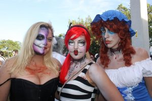 2015 Zombie Bike Ride, Fantasy Fest, Key West