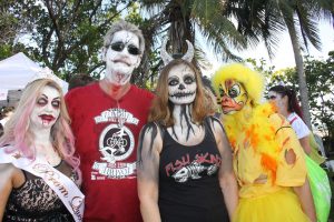 2015 Zombie Bike Ride, Fantasy Fest, Key West