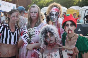 2015 Zombie Bike Ride, Fantasy Fest, Key West
