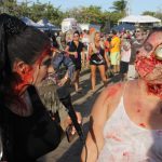 2015 Zombie Bike Ride, Fantasy Fest, Key West