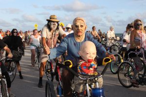 2015 Zombie Bike Ride, Fantasy Fest, Key West
