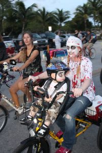 2015 Zombie Bike Ride, Fantasy Fest, Key West