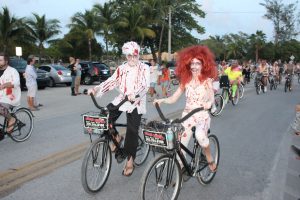 2015 Zombie Bike Ride, Fantasy Fest, Key West