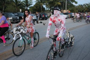 2015 Zombie Bike Ride, Fantasy Fest, Key West