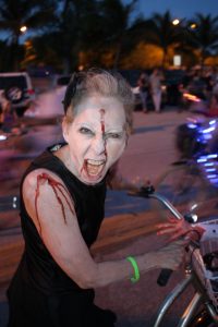 2015 Zombie Bike Ride, Fantasy Fest, Key West