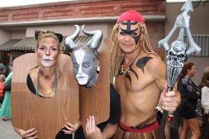 2016 Walking Parade, Fantasy Fest, Key West