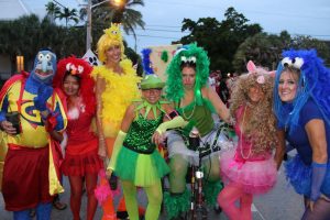 2016 Walking Parade, Fantasy Fest, Key West