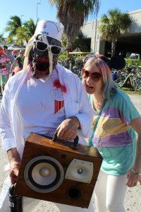 2016 Zombie Bike Ride, Fantasy Fest, Key West