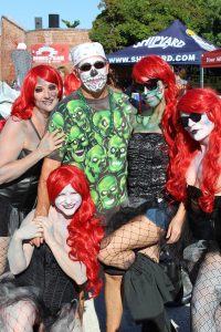 2016 Zombie Bike Ride, Fantasy Fest, Key West
