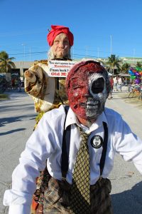 2016 Zombie Bike Ride, Fantasy Fest, Key West