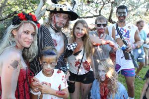 2016 Zombie Bike Ride, Fantasy Fest, Key West