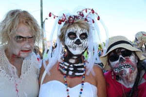 2016 Zombie Bike Ride, Fantasy Fest, Key West