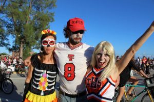 2016 Zombie Bike Ride, Fantasy Fest, Key West