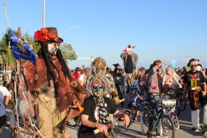 2016 Zombie Bike Ride, Fantasy Fest, Key West