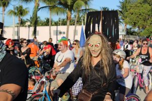 2016 Zombie Bike Ride, Fantasy Fest, Key West