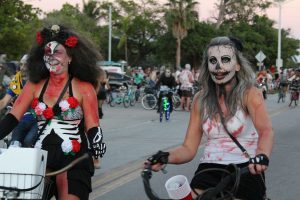 2016 Zombie Bike Ride, Fantasy Fest, Key West