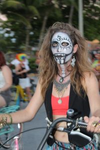2016 Zombie Bike Ride, Fantasy Fest, Key West